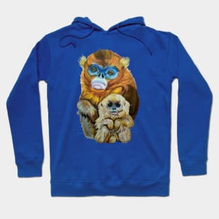 Snub-nosed Monkeys Hoodie